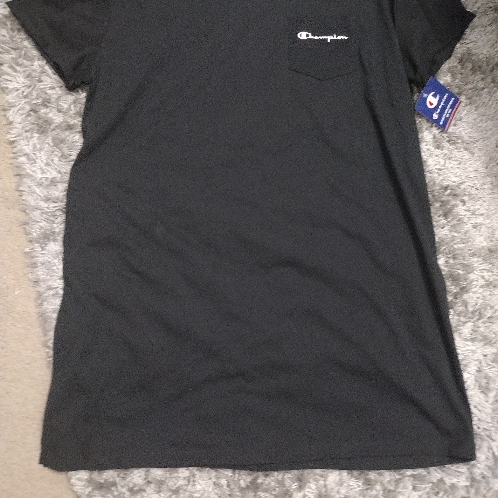 CHAMPION SHORT SLEEVE T-SHIRT DRESS WITH POCKET LOGO - Picture 3 of 6